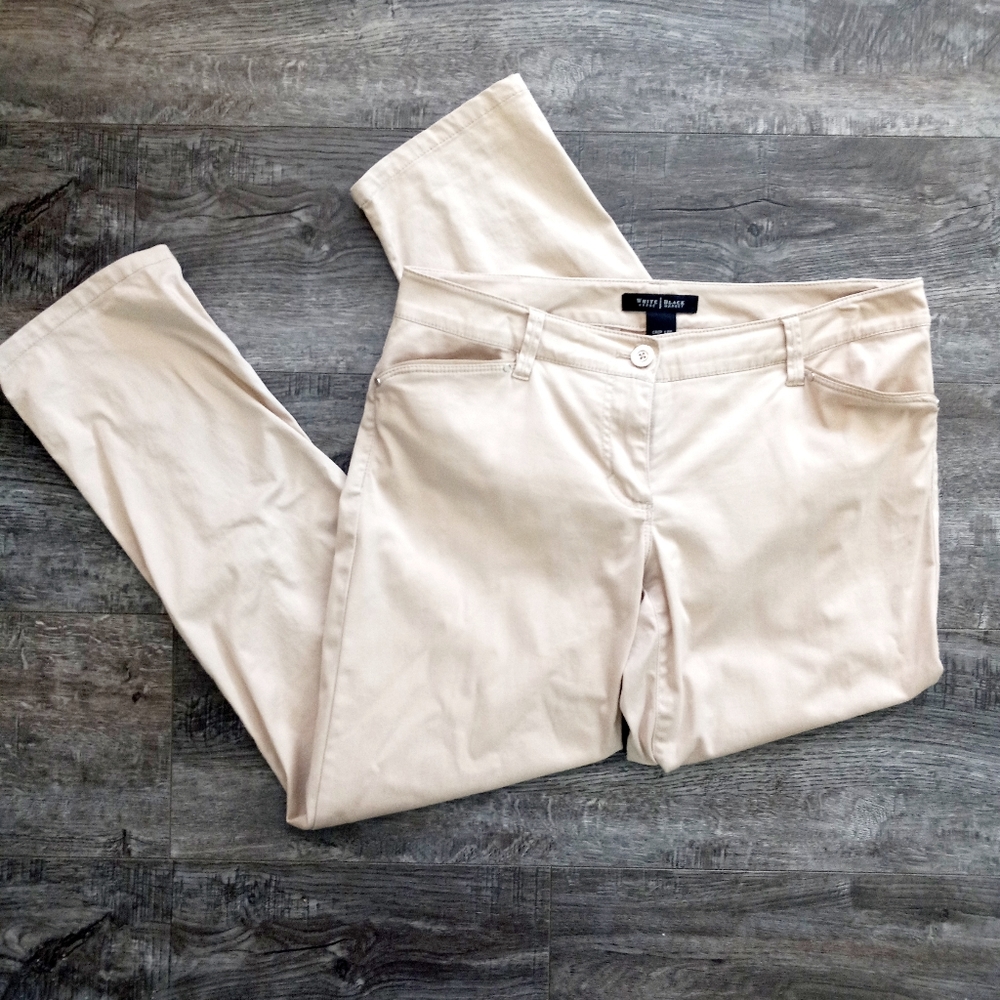 White House Black Market women's size 4 crop leg pants